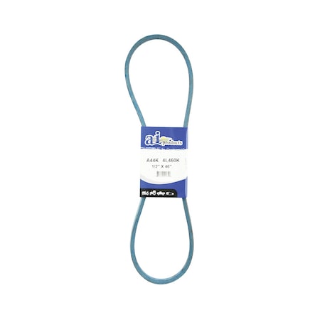 A & I Products Aramid Blue V-Belt (1/2" X 46" ) 20" x3.7" x0.5" A-A44K